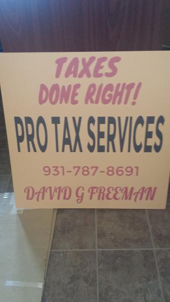 Pro Tax Services, TDR