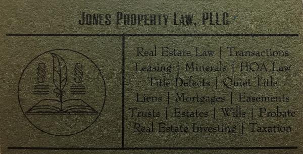 Jones Property Law