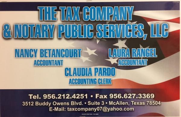 The Tax Company and Notary Public Services