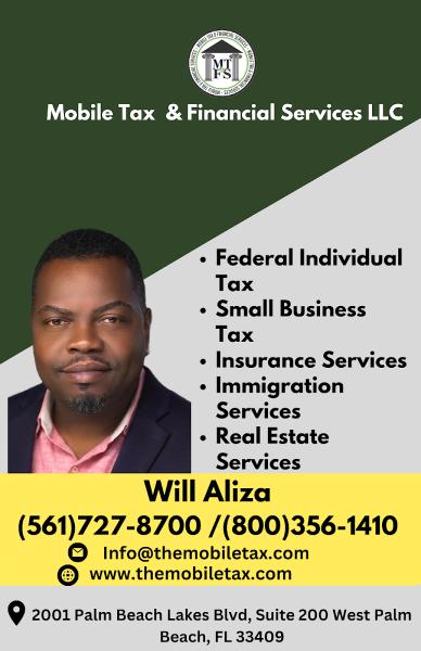 Mobile Tax and Financial Services
