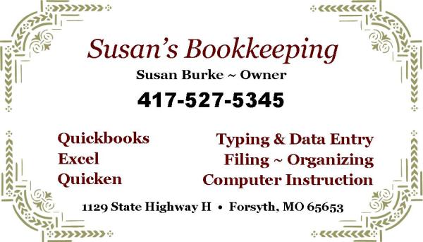 Susan's Bookkeeping