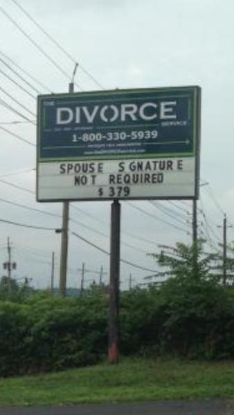 The Divorce Service