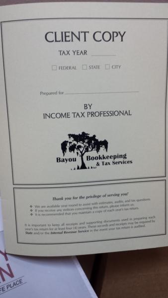 Bayou Bookkeeping & Tax Services