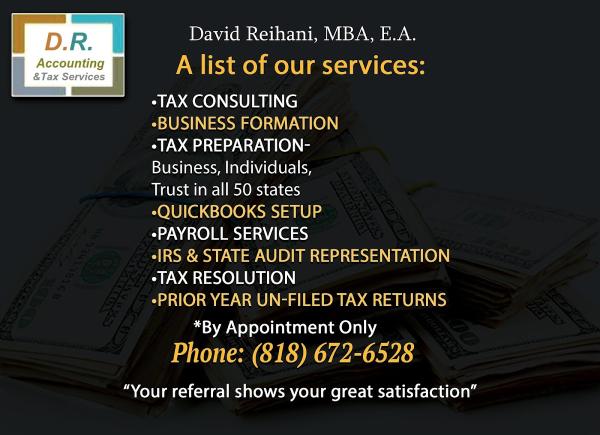D. R. Accounting & Tax Services
