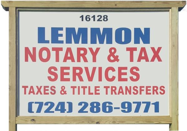 Lemmon Notary & Tax Services