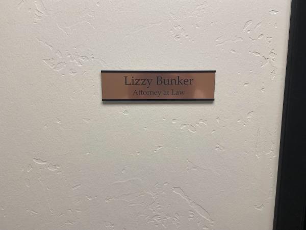 Lizzy Bunker, Attorney At Law