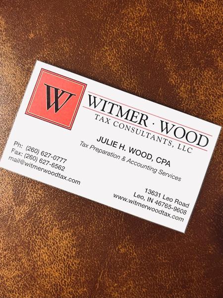 Witmer Wood Tax Consultants