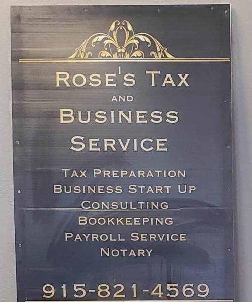 Rose's Tax and Business Service
