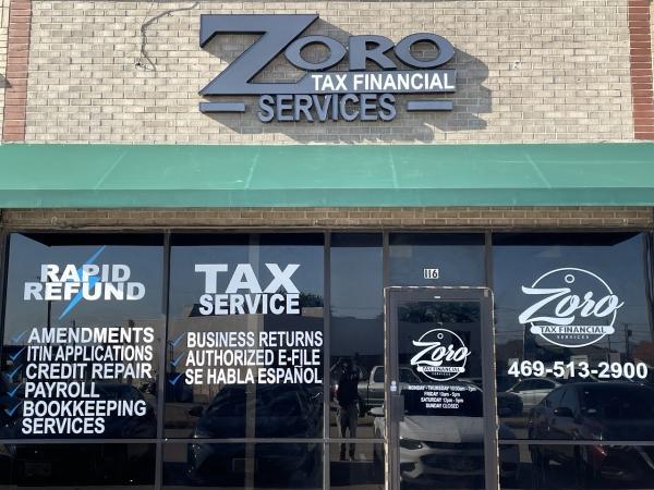Zoro Tax Financial Services