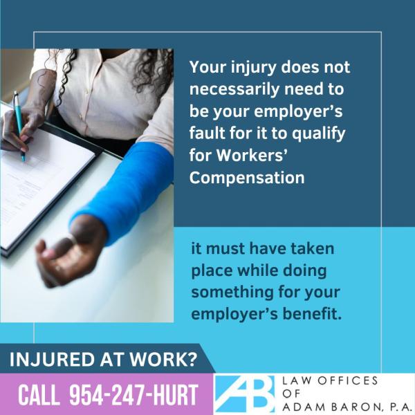 Workers Injury Compensation Lawyer Adam Baron P.A.