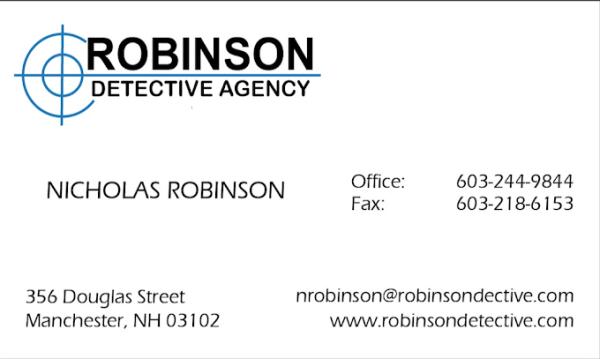 Robinson Detective Agency
