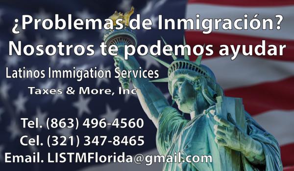 Latinos Immigration Services, Taxes and More Inc