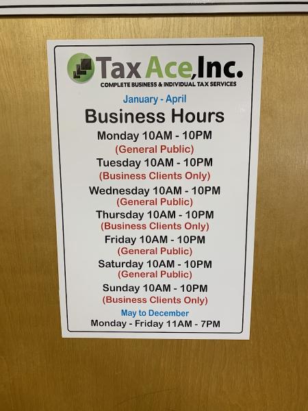 TAX ACE INC