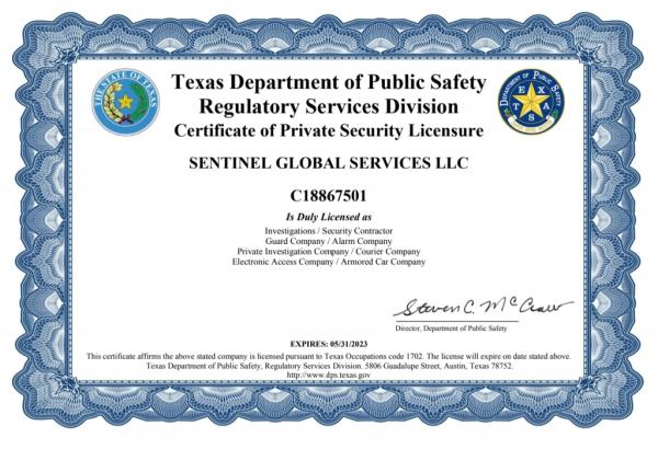 Sentinel Global Services