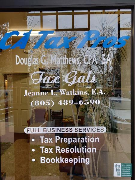 CA Tax Pros, Formerly the Tax Gals