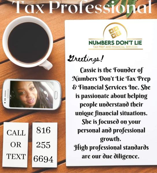 Numbers Don't Lie Tax Prep and Financial Services