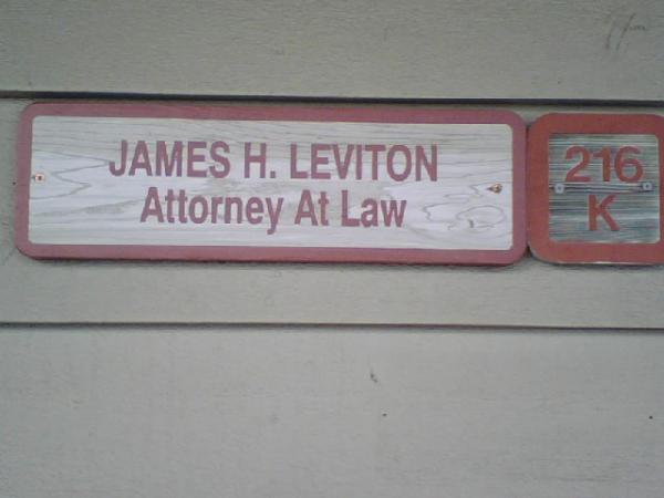 James H. Leviton Attorney At Law