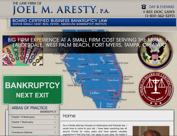 Bankruptcy Lawyer Aresty