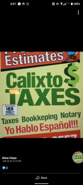Calixto$tax Services