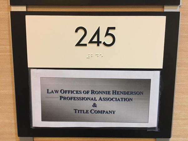 Law Offices of Ronnie Henderson