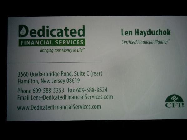 Dedicated Financial Services