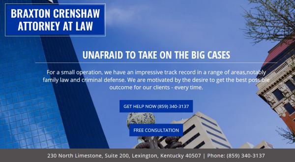 Braxton Crenshaw, Attorney at Law