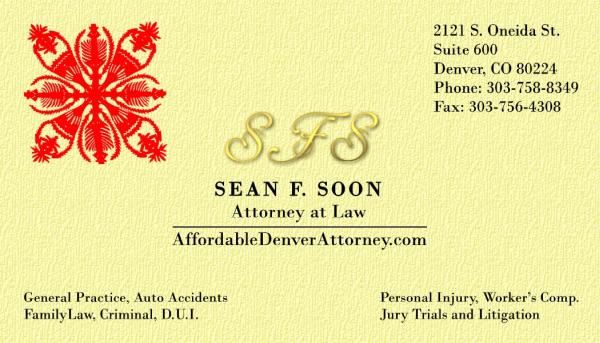 Law Office of Sean F. Soon
