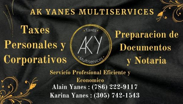 Ak Yanes- TAX Services