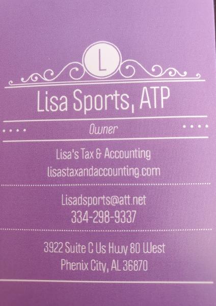 Lisa's Tax and Accounting