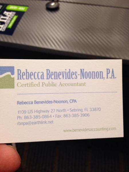 Rebecca Benevides-Noonon PA