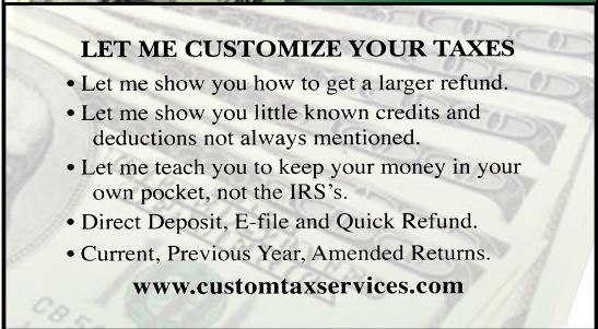 Custom Tax Services