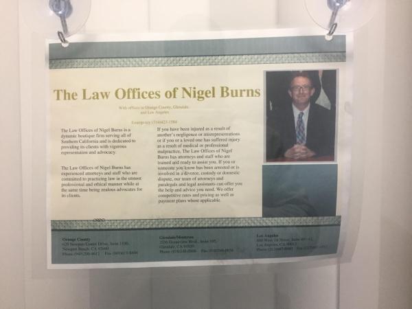 The Law Offices of Nigel Burns