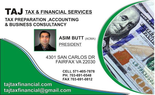 TAJ Tax & Accounting Services