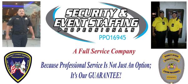 Security & Event Staffing Professionals