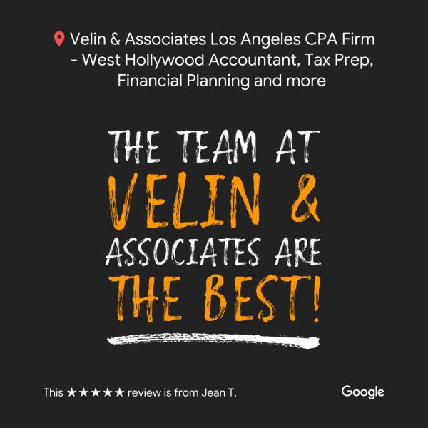 Velin & Associates Los Angeles CPA Firm