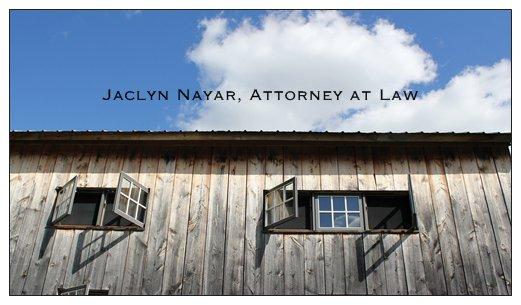 Jaclyn Nayar, Attorney at Law