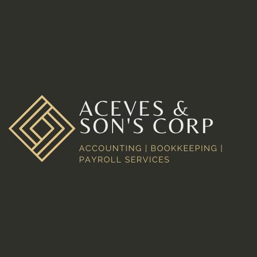 Aceves & Sons Corp - Bookkeeping Services