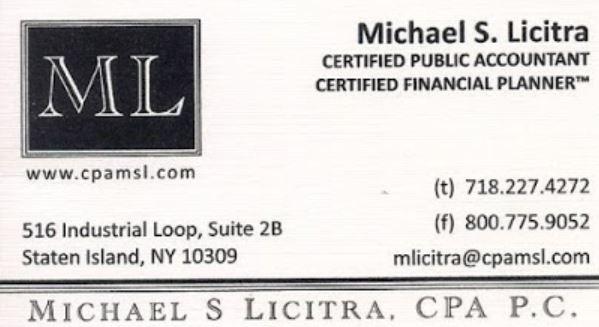 Licitra Michael S CPA