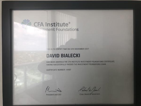 David Bialecki, MBA