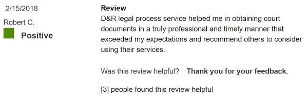 D&R Legal Process Service