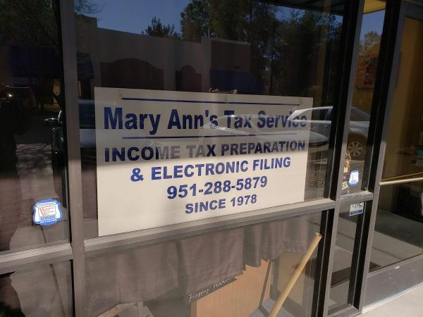 Mary Ann's Tax Service