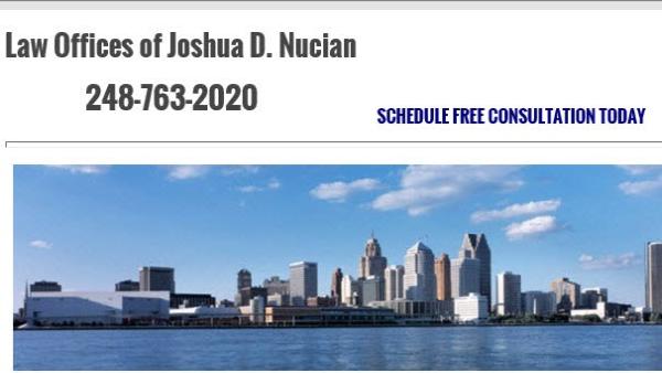 Joshua D. Nucian, Attorney at the Law Offices of Joshua D. Nucian