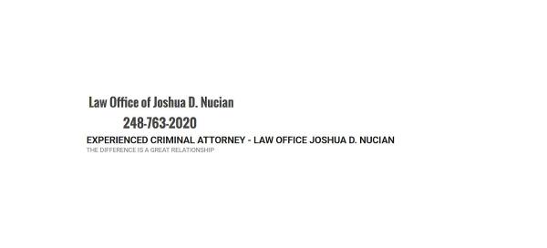 Joshua D. Nucian, Attorney at the Law Offices of Joshua D. Nucian