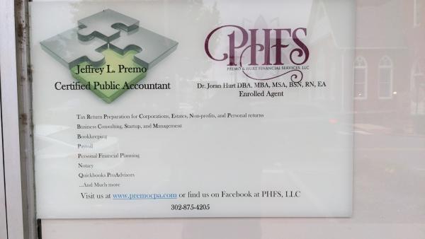 Jeffrey L Premo PA, Certified Public Accountant