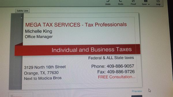 Mega Tax & Bookkeeping Services