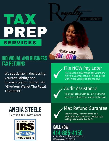 Royalty Tax Services