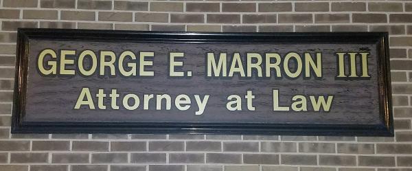 George E. Marron Iii, Attorney At Law