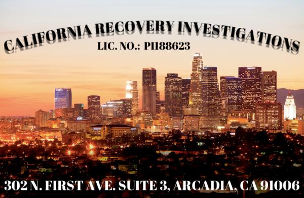 California Recovery Investigations