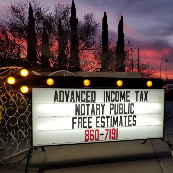 Advanced and One on One Tax