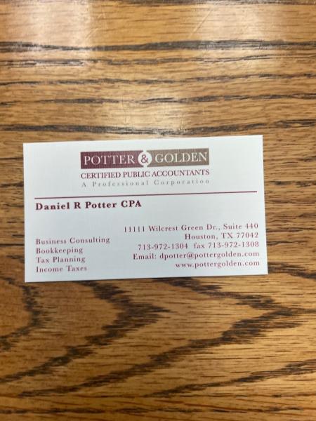 Potter & Golden